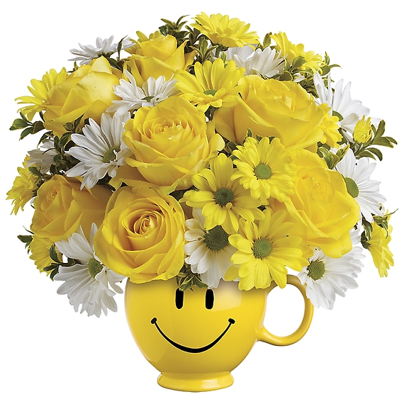 Be Happy® Bouquet with Roses