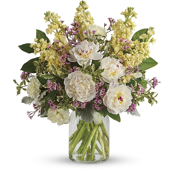 Serene Spring Peony Bouquet